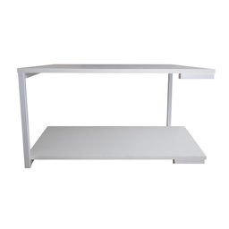 Mesa de Centro Strassis Design Sd-3090 Metal e Mdf Branca - 1