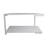 Mesa de Centro Strassis Design Sd-3090 Metal e Mdf Branca - 2