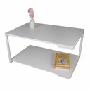 Ver imagem 3 de Mesa de Centro Strassis Design Sd-3090 Metal e Mdf Branca