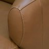 Poltrona Decorativa Giratória Orgânica para Sala Living Begur L06 Couro Caramelo - Lyam Decor - 13