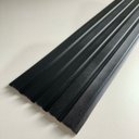 Ver imagem 3 de Painel Ripado Versátil 270x27cm: 01 Unid. (0,73m²) Polietileno - Talatto Painéis - Preto Tx