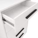 Ver imagem 4 de Cômoda com 5 Gavetas 60,4cm Multimóveis CR45364 Branco