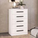 Ver imagem 3 de Cômoda com 5 Gavetas 60,4cm Multimóveis CR45364 Branco