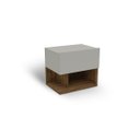 Ver imagem 5 de Mesa de Cabeceira Flora - Caule Móveis 0551:solanum/nude - Criado Mudo - Mesinha para Quarto