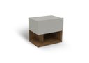 Ver imagem 5 de Mesa de Cabeceira Flora - Criado Mudo - Mesinha para Quarto - Solanum/nude