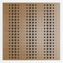 Ver imagem 1 de Painel Acústico Absorvedor Decorativo Skal10 60x60mm Maestra:freijó