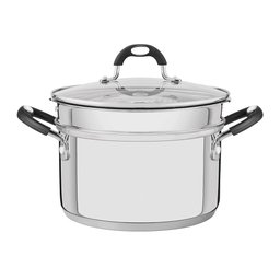 Jogo de Panelas Astro Silicone em Aço Inox 2 Peças Tramontina - 1