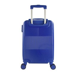 Mala de Bordo Pequena para Viagem em Abs Yins 21190 Cadeado Integrado Rodas Duplas 360 Azul - 3