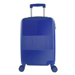 Mala de Bordo Pequena para Viagem em Abs Yins 21190 Cadeado Integrado Rodas Duplas 360 Azul - 1