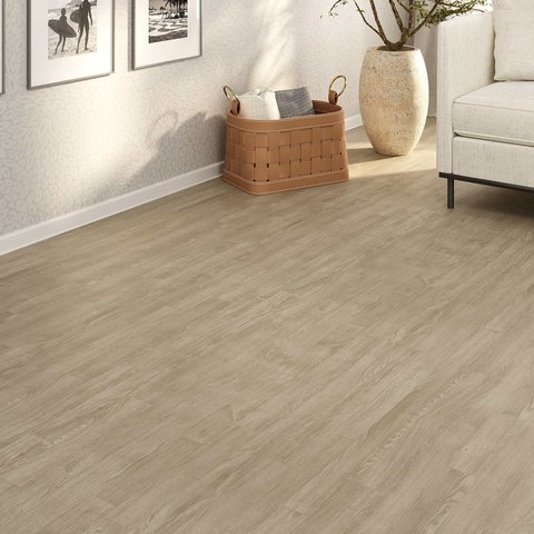 Piso Vinilico em Manta Fosco Imita Madeira Antiderrapante Pvc 0,7mm 18m² Carvalho Canela