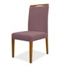 Cadeira de Jantar Emília Veludo Rose - 1
