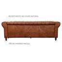 Ver imagem 2 de Sofá 2 Lugares Bérgamo 180cm Couro Mel