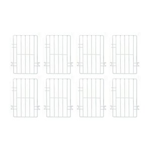 Kit - 8 Separadores Cesto Nextgen Branco - Metalfrio