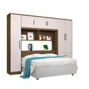 Ver imagem 1 de Roupeiro Modulado Cancun Casal Jequitibá Off White J&A Móveis