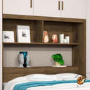 Ver imagem 4 de Roupeiro Modulado Cancun Casal Jequitibá Off White J&A Móveis