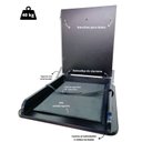 Ver imagem 2 de Fraldário Trocador de Fraldas Preto Dobrável Amortecedor Colchonete