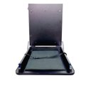 Ver imagem 1 de Fraldário Trocador de Fraldas Preto Dobrável Amortecedor Colchonete