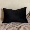 Ver imagem 2 de Almofada em Veludo Preto Retangular:Completa