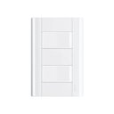 Ver imagem 1 de Interruptor Simples Duplo Fame Modulare com Placa 4x2