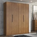 Ver imagem 1 de Guarda Roupa Attore 4 Portas 190m com Cabideiro - Amendola Touch Demóbile