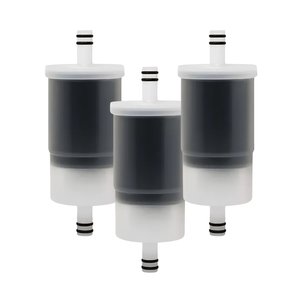 Kit 3 Refil Pró-saúde para Torneira de Cozinha com Filtro:branco