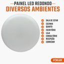 Ver mais imagens de Painel LED Redondo Embutir Foxlux 24W 4000k Kit com 4