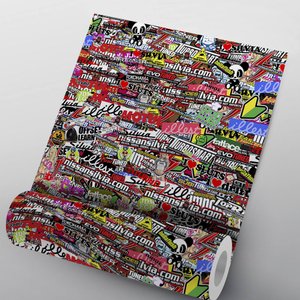 Adesivos Sticker Bomb Mod - 11-Medio 100x100cm