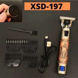 Máquina Cortar Cabelo Acabamento com Display Super Arrojada - Shawn Star - 4