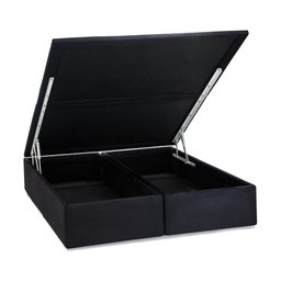 Base Baú Preto Queen (158x198x39) - Ortobom - 1