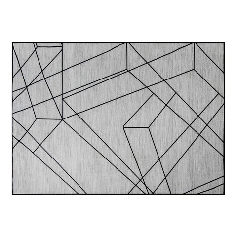 Tapete Sala/quarto/escritório 1,40m X 2,00m Picasso Leve Antiderrapante Sultan