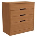 Ver imagem 1 de Comoda 4 Gavetas 91 Cm S824 Kappesberg Canela