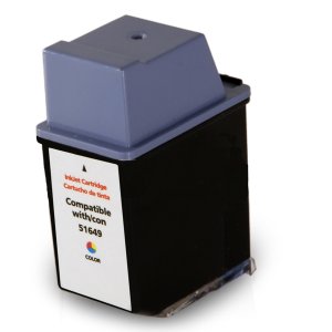 Cartucho de Tinta Compatível 49 51649a Colorido Deskjet 350 Officejet 500 Psc-370 21ml