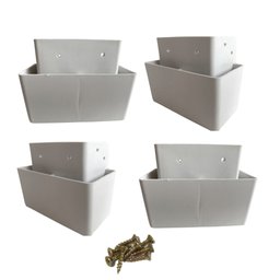 Kit 8 Pés de Guarda Roupa e Pé para Moveis Estante Rack 5cm - 1