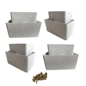 Kit 8 Pés de Guarda Roupa e Pé para Moveis Estante Rack 5cm