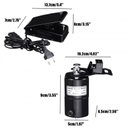 Ver imagem 2 de Motor Máquina Doméstico+kit,completo 110/220 Preto