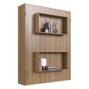 Ver imagem 3 de Cama de Casal Articulada para Colchão 188x138cm Multimóveis Cr40139 Mel
