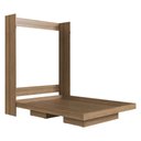 Ver imagem 1 de Cama de Casal Articulada para Colchão 188x138cm Multimóveis Cr40139 Mel