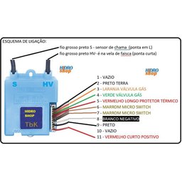 Uce Tbk Unidade Comando Eletronica Aquecedores Sakura Bosch Komeco Rinnai - Tbkuce - 2