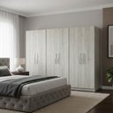 Ver imagem 3 de Guarda-roupa Modular 6 Portas 9 Gavetas 1013 Ilan Carvalho