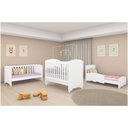 Ver imagem 1 de Berço Americano 3 Em 1 em MDF Tuboarte