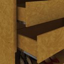 Ver imagem 7 de Guarda-Roupa Casal Valenza 6 Portas 4 Gavetas Ripado 100% MDF com Espelho Naturale/Off White - Pnr m