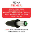 Ver imagem 4 de Coluna Amortecedor Pistão a Gás Cadeira Gamer Escritório Preto