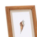 Ver imagem 2 de Porta Retrato em Madeira e Linho 15x20cm 19557 Mart