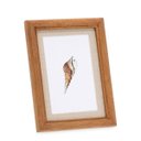 Ver imagem 1 de Porta Retrato em Madeira e Linho 15x20cm 19557 Mart