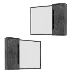 Conjunto para Banheiro 80 Cm Mármore Lunar - Tecnomobili - 4