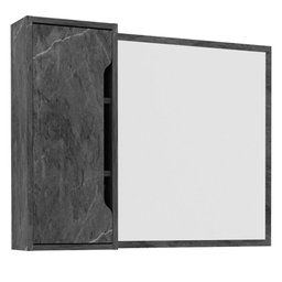 Conjunto para Banheiro 80 Cm Mármore Lunar - Tecnomobili - 2