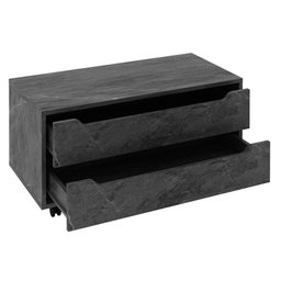 Conjunto para Banheiro 80 Cm Mármore Lunar - Tecnomobili - 11