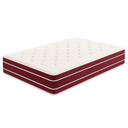 Ver imagem 1 de Colchão Molas Ensacadas 128x188x20 - Lateral Vinho Premium