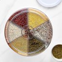 Ver imagem 6 de Porta Grãos Giratório com 6 Divisórias Prático e Moderno