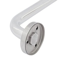 Barra Alça Apoio 50cm Aço Inox Kit 5 Uni Anti Queda Evita Acidentes Suporte Segurança - 4